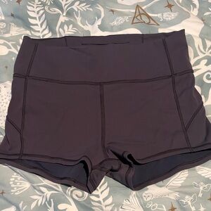 Lululemon dark purple Athletic Shorts